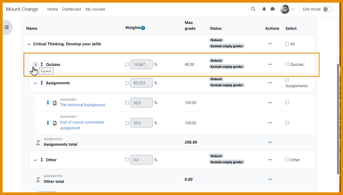 Collapsible categories